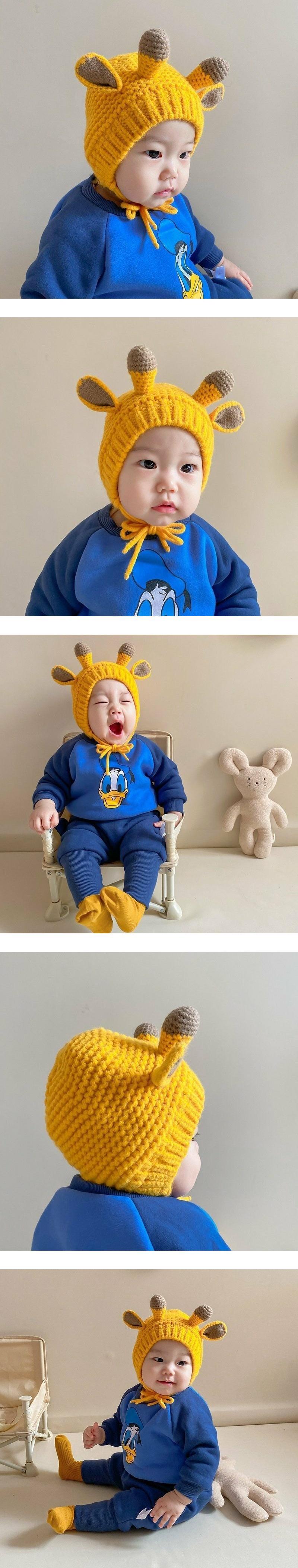 Miso - Korean Children Fashion - #childofig - Giraffe Hat - 2