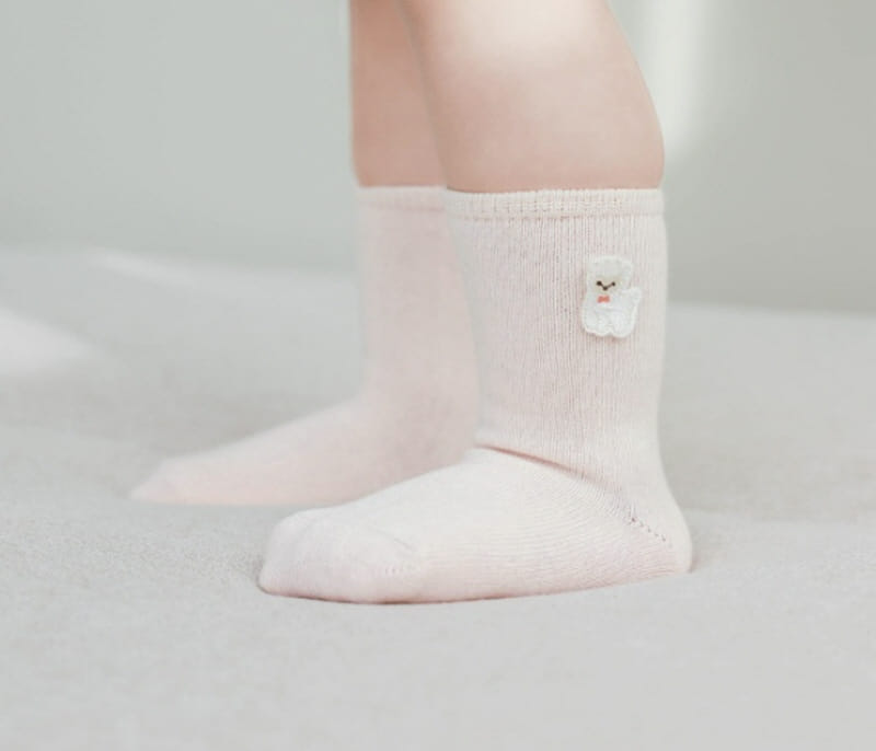 Miso - Korean Children Fashion - #prettylittlegirls - Mushroom Socks Set - 4