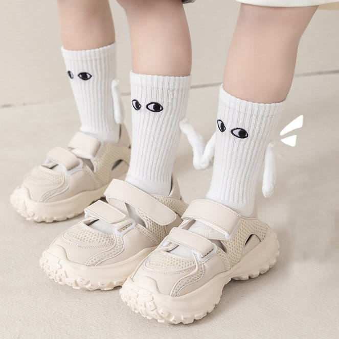 Miso - Korean Children Fashion - #kidsstore - Hold My Hand Socsk - 2