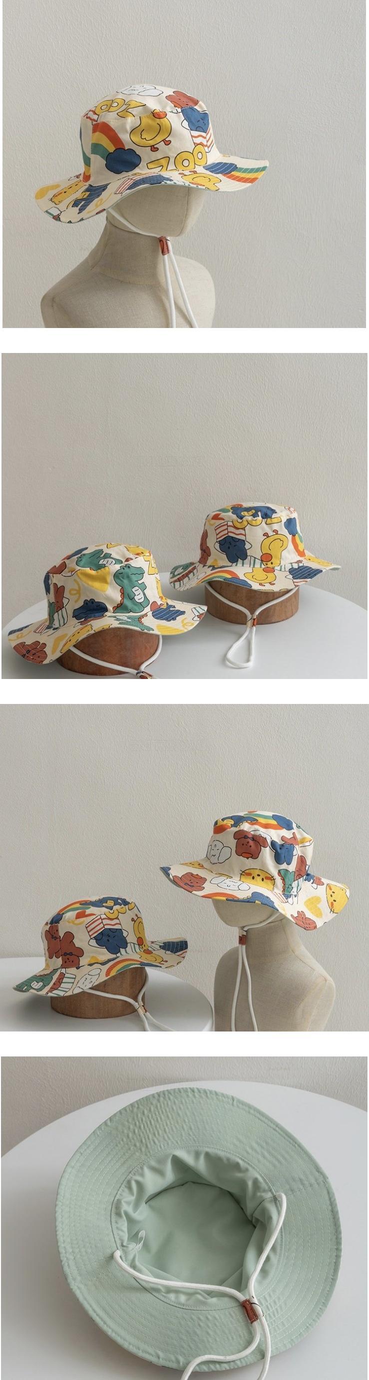 Miso - Korean Children Fashion - #littlefashionista - Zoo Bucket Hat - 2