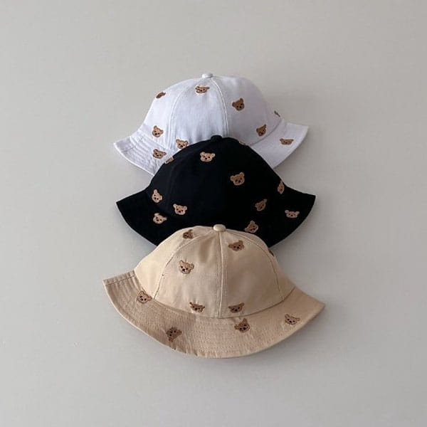 Miso - Korean Children Fashion - #prettylittlegirls - Small Bear Bucket Hat