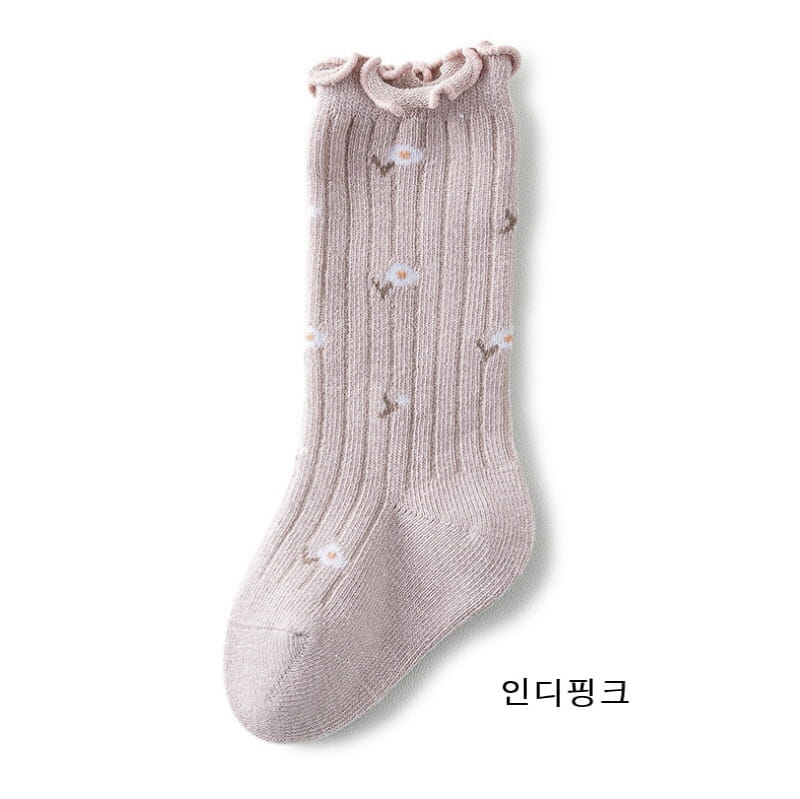 Miso - Korean Children Fashion - #prettylittlegirls - Margaret Frill Socks - 5