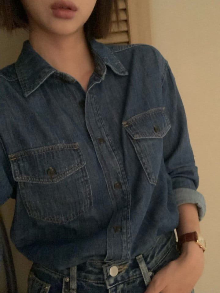 Moani - Korean Women Fashion - #womensfashion - Western Denim Shirts - 9