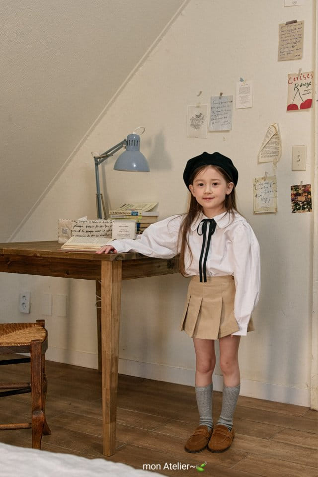 Mon Atelier - Korean Children Fashion - #Kfashion4kids - Pleats Wrap Pants