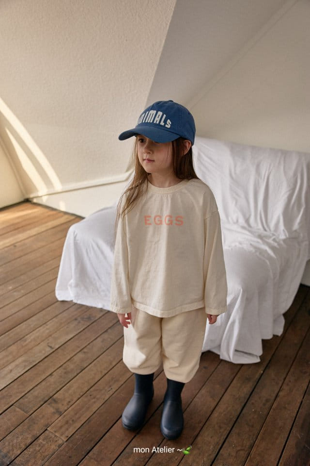 Mon Atelier - Korean Children Fashion - #childofig - Egg Long Sleeve Tee - 7