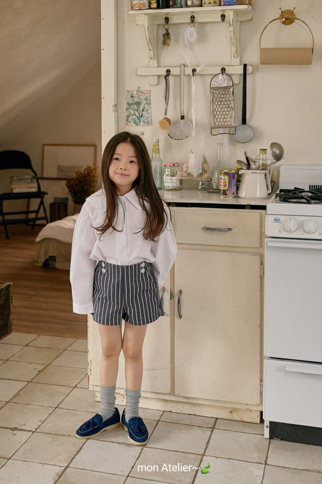 Mon Atelier - Korean Children Fashion - #designkidswear - Marine Shorts - 9