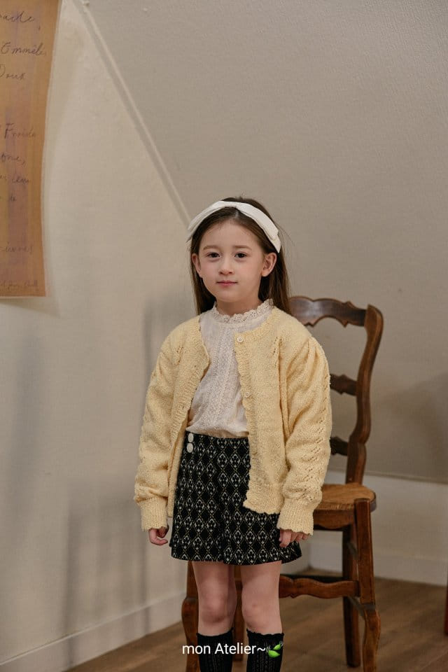 Mon Atelier - Korean Children Fashion - #discoveringself - Cotton Candy Cardigan - 2