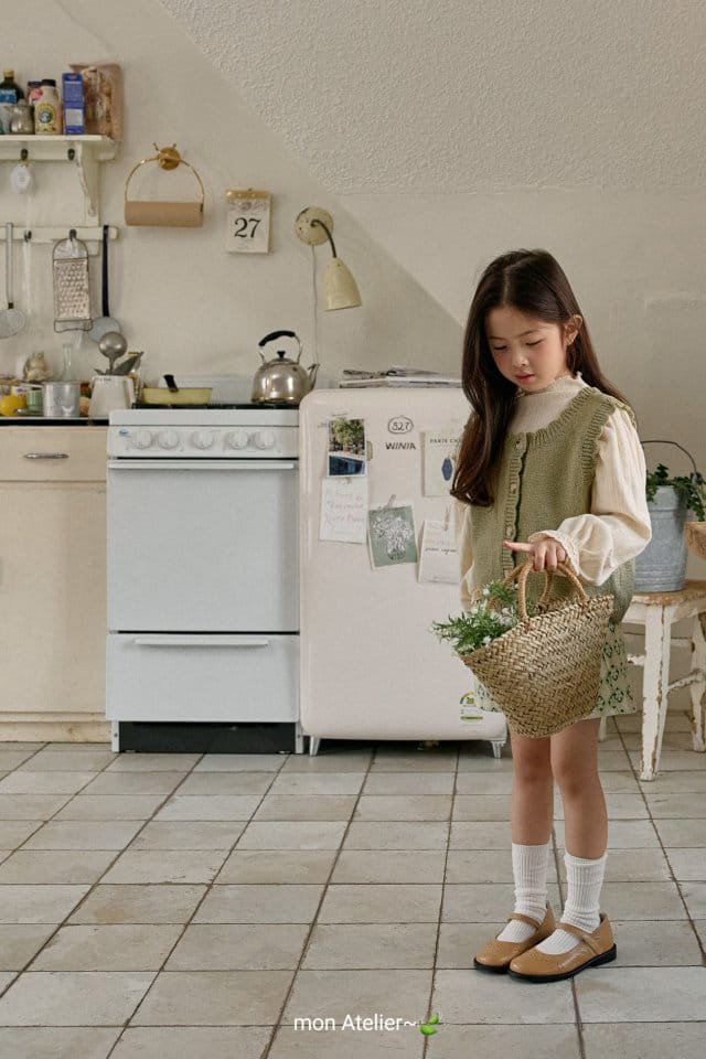 Mon Atelier - Korean Children Fashion - #discoveringself - Scallop Vest
