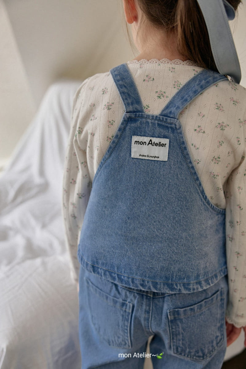 Mon Atelier - Korean Children Fashion - #magicofchildhood - Denim Bustier - 10