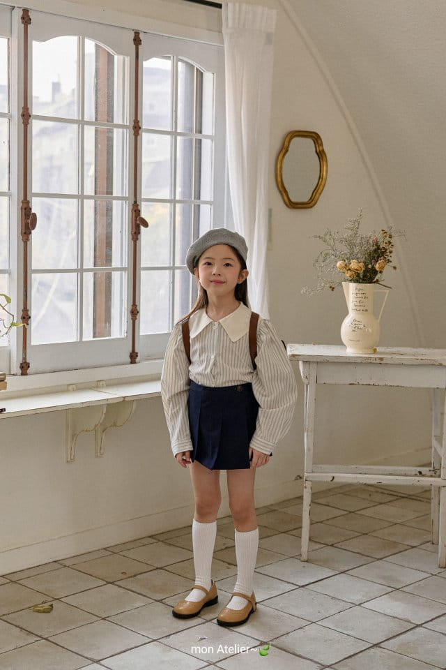 Mon Atelier - Korean Children Fashion - #stylishchildhood - Pleats Wrap Pants - 8