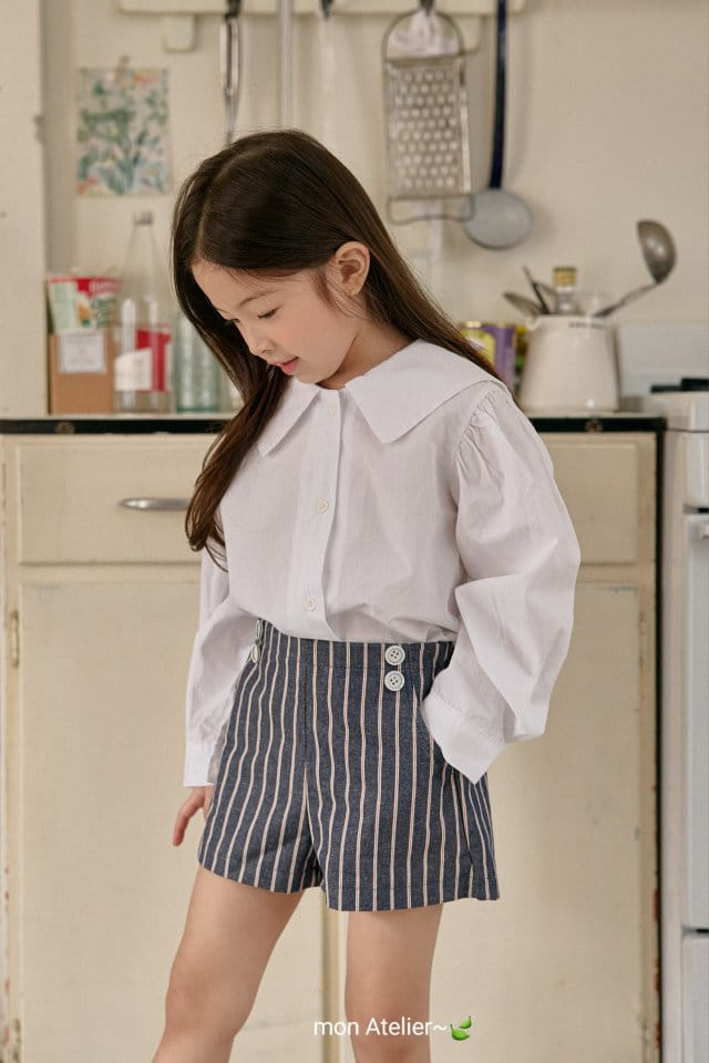 Mon Atelier - Korean Children Fashion - #stylishchildhood - Marine Shorts - 6