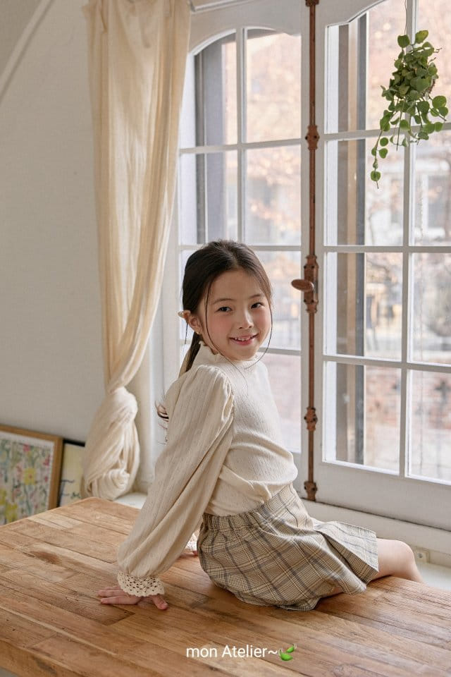 Mon Atelier - Korean Children Fashion - #toddlerclothing - Check School Pants - 8