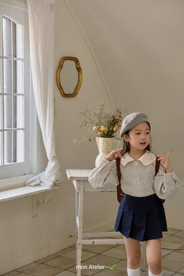 Mon Atelier - Korean Children Fashion - #toddlerclothing - Pleats Wrap Pants - 7