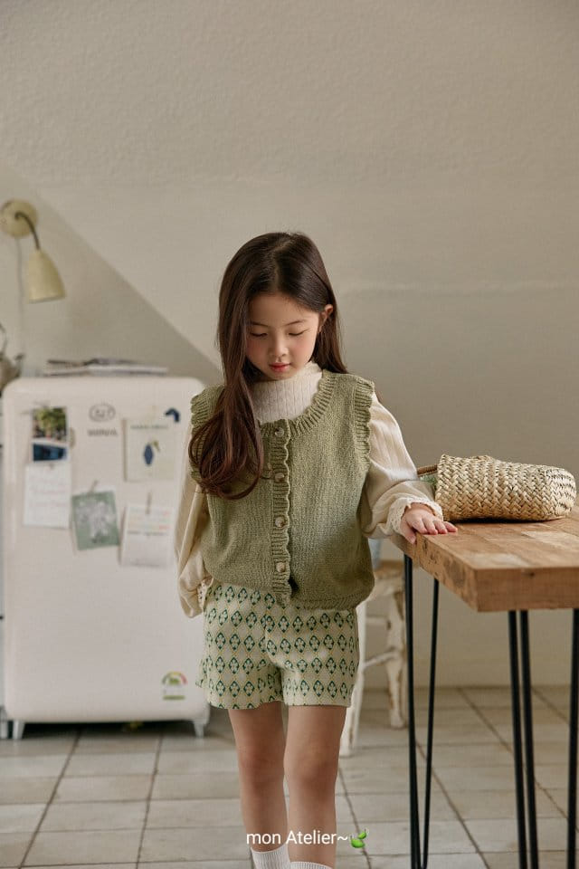 Mon Atelier - Korean Children Fashion - #toddlerclothing - Clover Shorts - 6