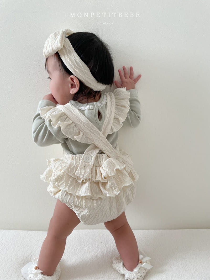 Mon Petit Bebe - Korean Baby Fashion - #babyboutiqueclothing - Rose Can Cang Bodu Suit - 7