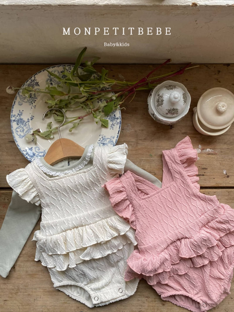 Mon Petit Bebe - Korean Baby Fashion - #babygirlfashion - Rose Can Cang Bodu Suit - 11