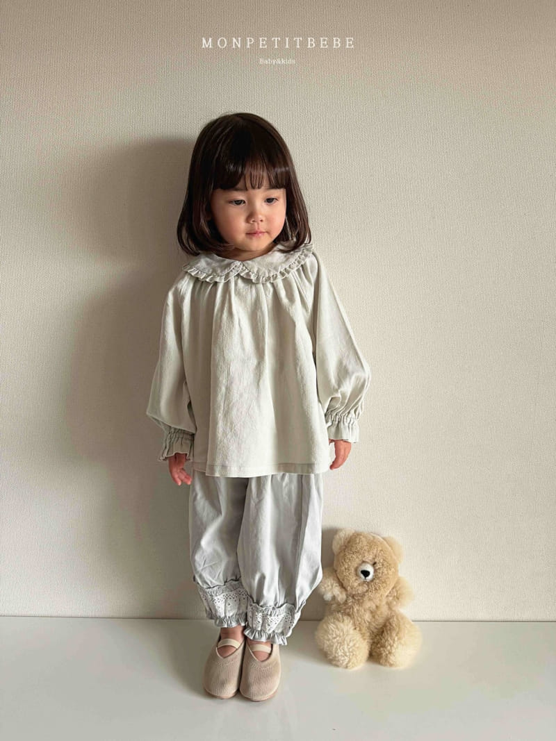 Mon Petit Bebe - Korean Baby Fashion - #babyoutfit - Ranella Pants - 5