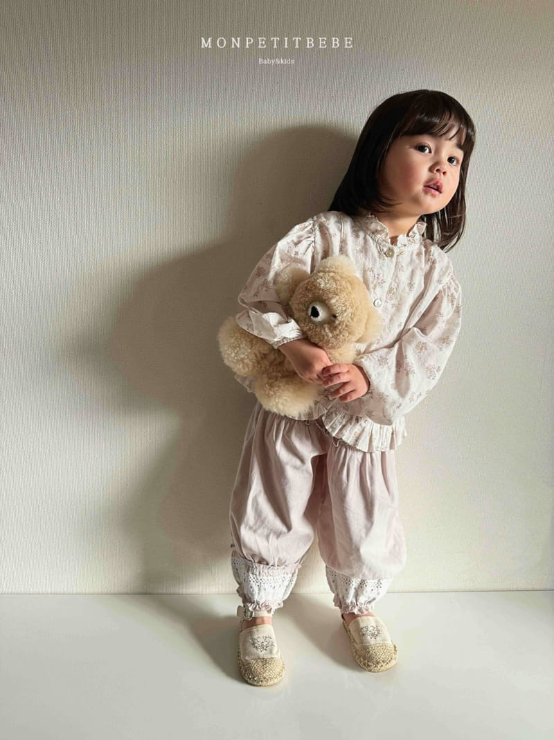 Mon Petit Bebe - Korean Children Fashion - #toddlerclothing - Emma Frill Blouse - 11