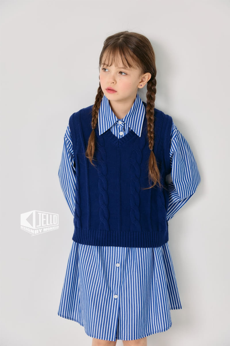 Monjello - Korean Children Fashion - #fashionkids - Lang Vest - 3