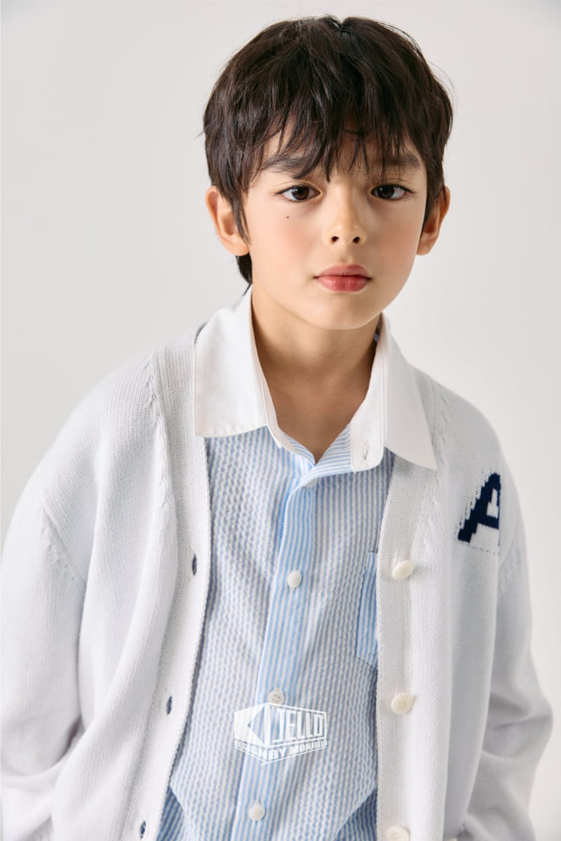 Monjello - Korean Children Fashion - #kidsstore - Alpha Cardigan - 6