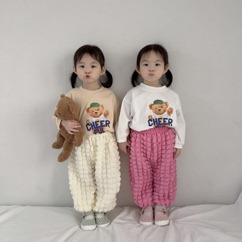 Moran - Korean Children Fashion - #toddlerclothing - Waffle Guzheng