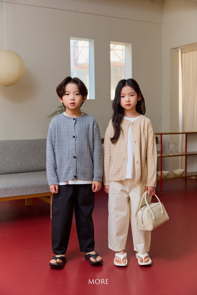 More - Korean Children Fashion - #littlefashionista - Cable Cardigan - 6