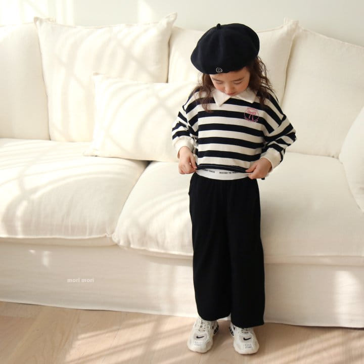 Mori Mori - Korean Children Fashion - #Kfashion4kids - Tan Tan Wide Pants - 6