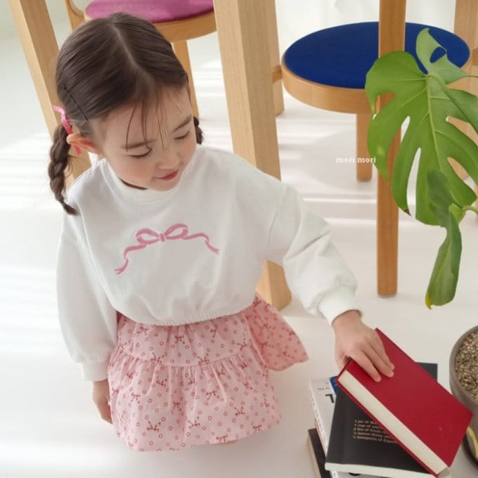 Mori Mori - Korean Children Fashion - #childrensboutique - Beni Ribbon Tee