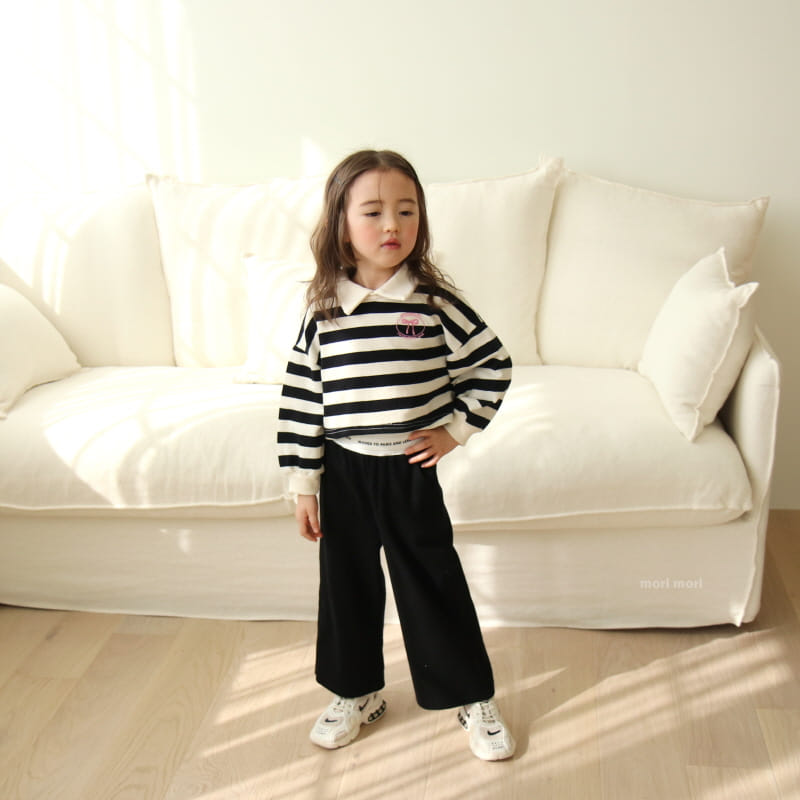 Mori Mori - Korean Children Fashion - #kidsshorts - ST Crop Tee - 7