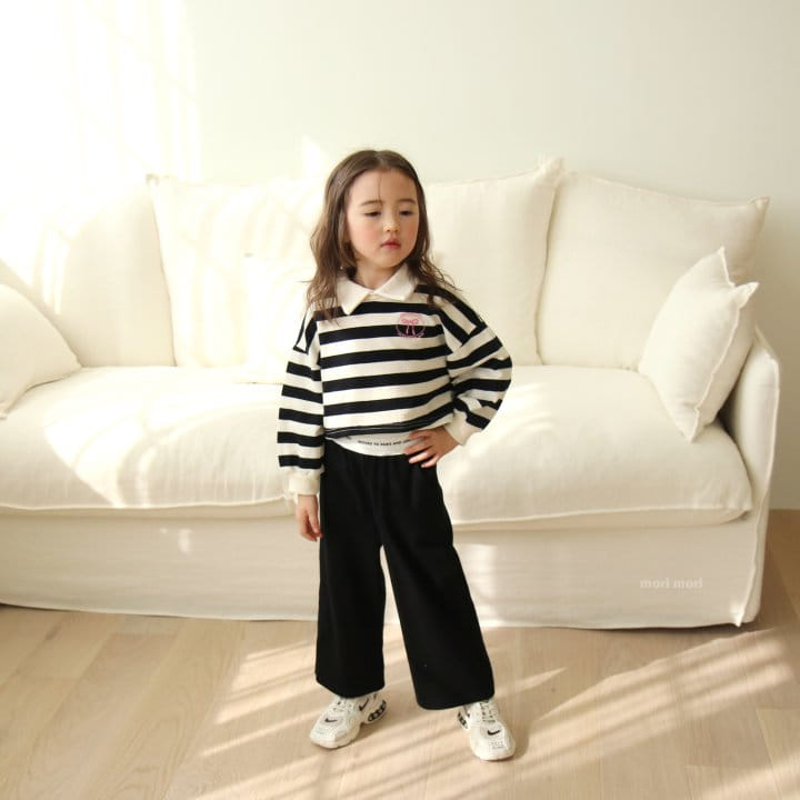 Mori Mori - Korean Children Fashion - #kidsshorts - Tan Tan Wide Pants - 3