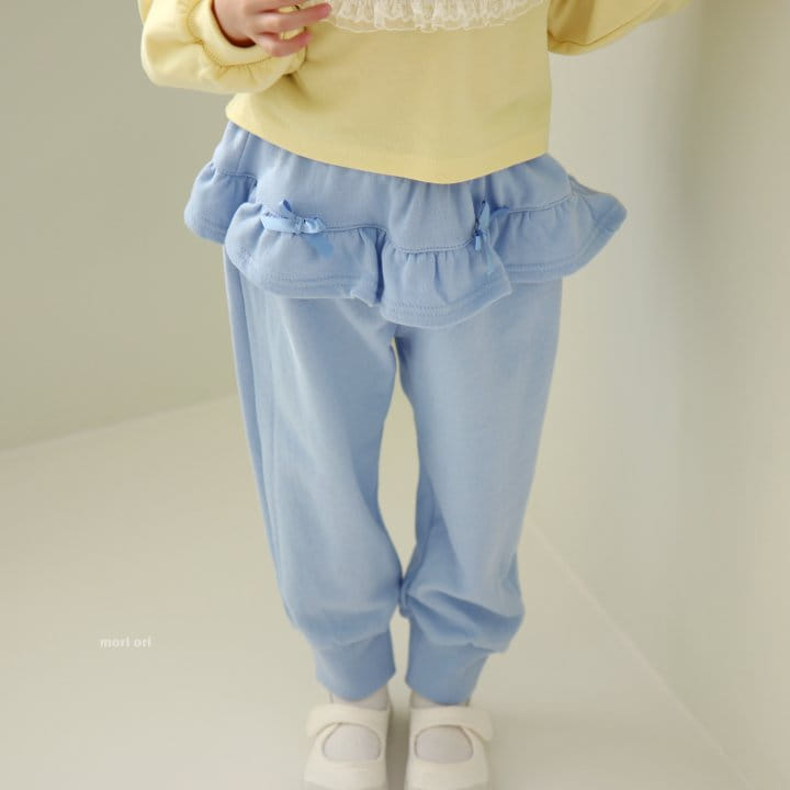 Mori Mori - Korean Children Fashion - #kidsstore - Frill Jogger - 3