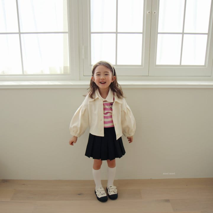 Mori Mori - Korean Children Fashion - #magicofchildhood - Mori Wrinkle Skirt - 5