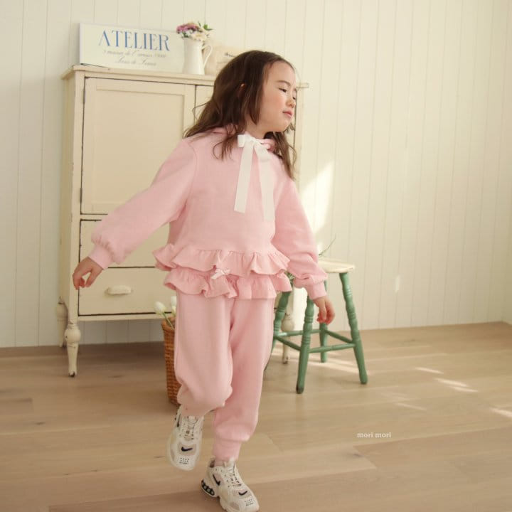 Mori Mori - Korean Children Fashion - #prettylittlegirls - Frill Jogger - 9