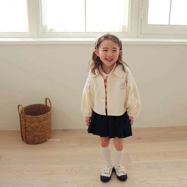 Mori Mori - Korean Children Fashion - #prettylittlegirls - Mori Wrinkle Skirt - 7