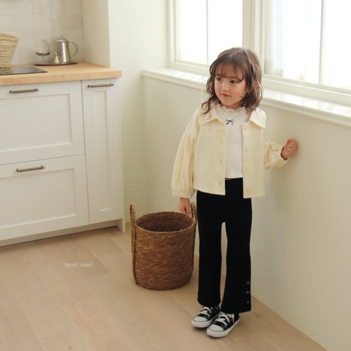 Mori Mori - Korean Children Fashion - #todddlerfashion - Na Na Boots Cut Pants - 5