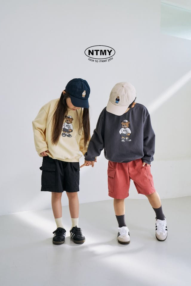Nice To Meet You - Korean Children Fashion - #childrensboutique - R Bear Sweatshirt - 8
