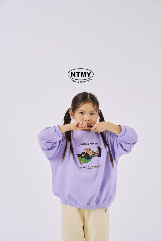 Nice To Meet You - Korean Children Fashion - #kidzfashiontrend - Clock Rabbit Sweatshirt - 8
