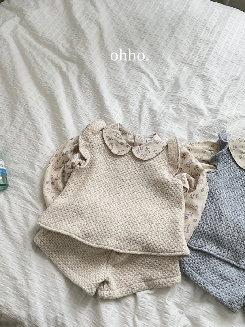 Ohho - Korean Children Fashion - #designkidswear - Cozy Kint Pants - 9