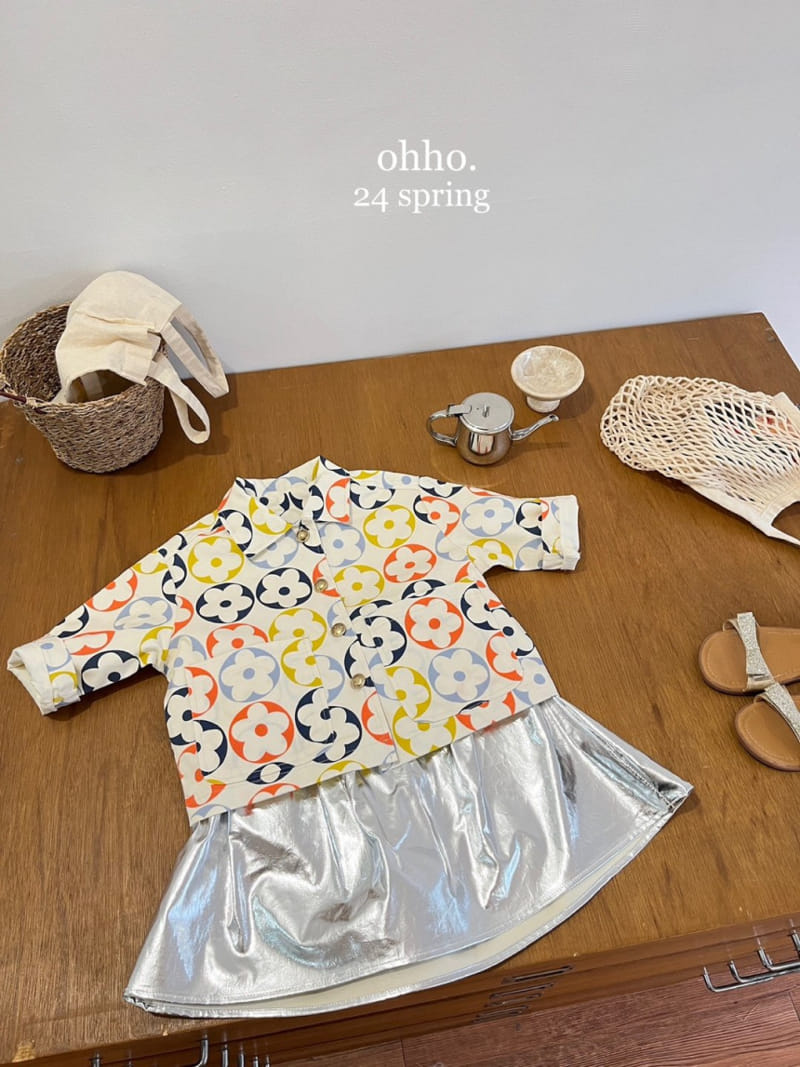 Ohho - Korean Children Fashion - #minifashionista - Coco Pattern Jacket - 2