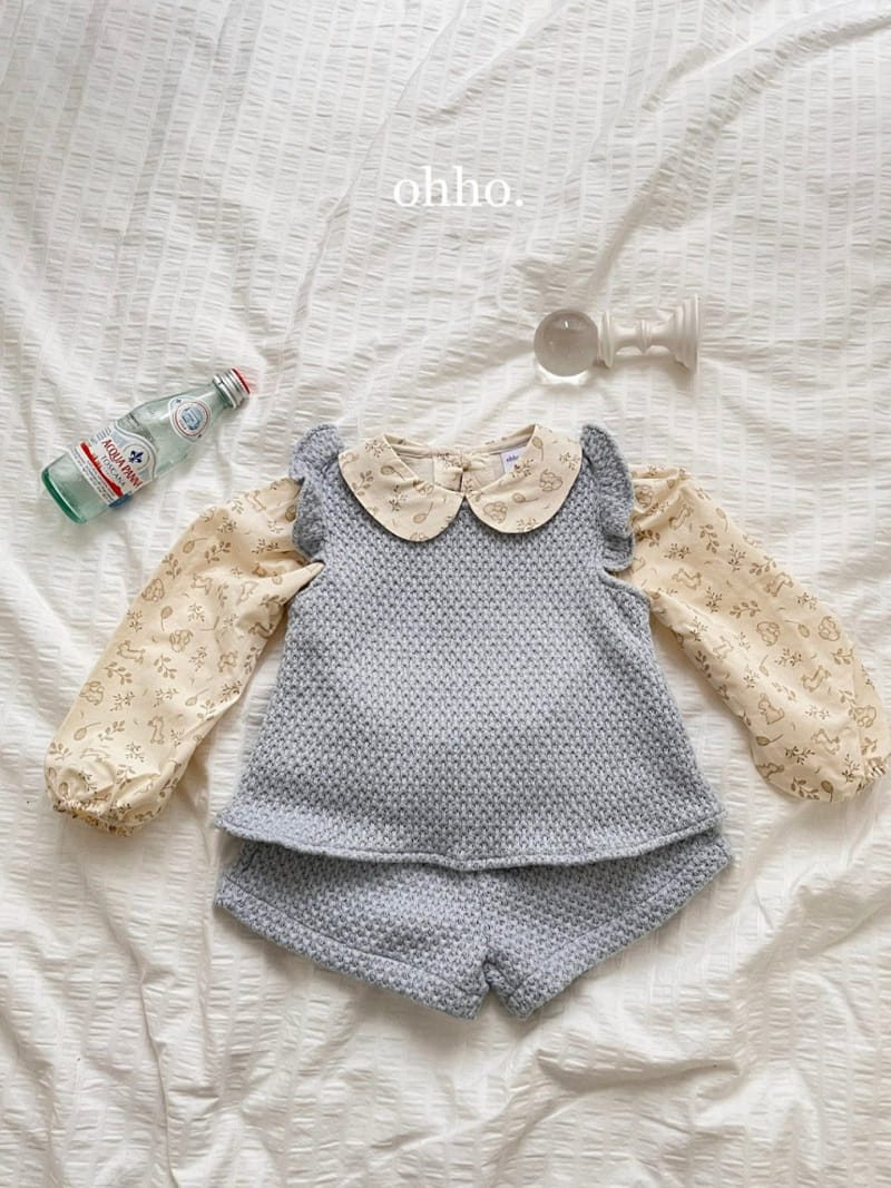 Ohho - Korean Children Fashion - #minifashionista - Cozy Knit Vest - 3