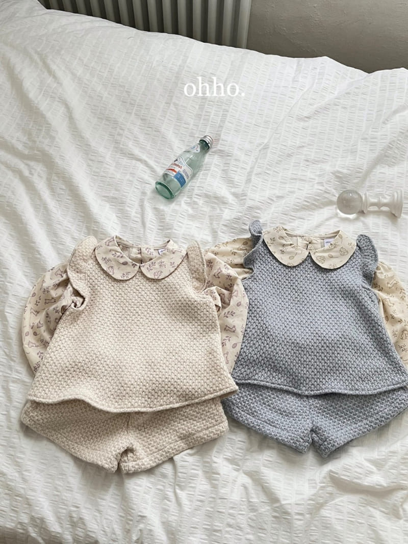 Ohho - Korean Children Fashion - #todddlerfashion - Cozy Knit Vest - 5