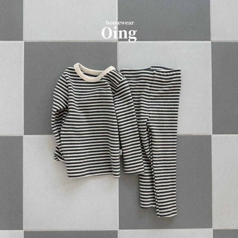 Oing - Korean Children Fashion - #designkidswear - ST Color Top Bottom Set - 6