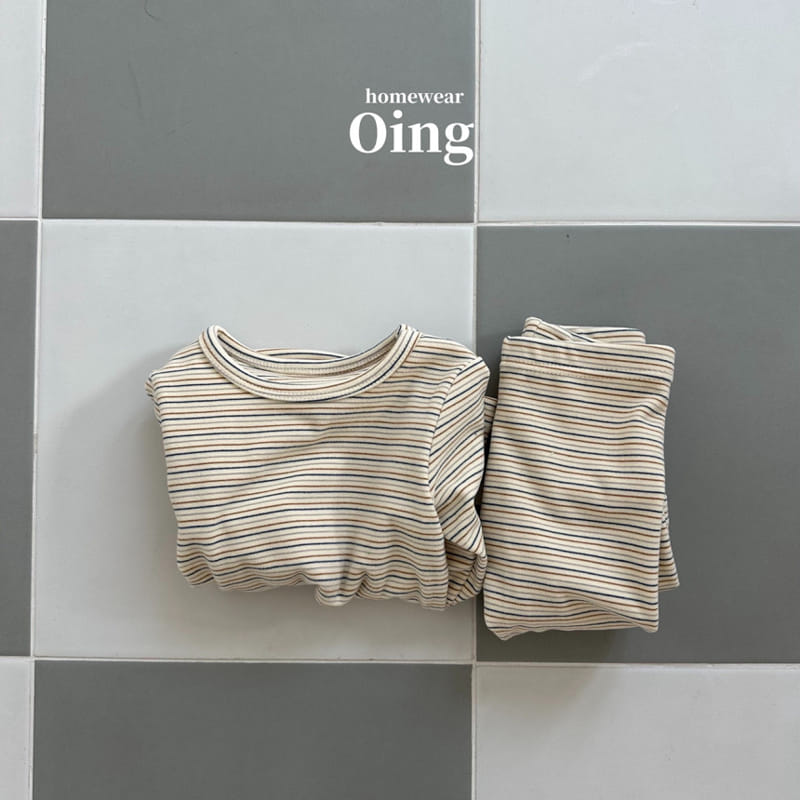 Oing - Korean Children Fashion - #fashionkids - Smooth Top Bottom Set - 2