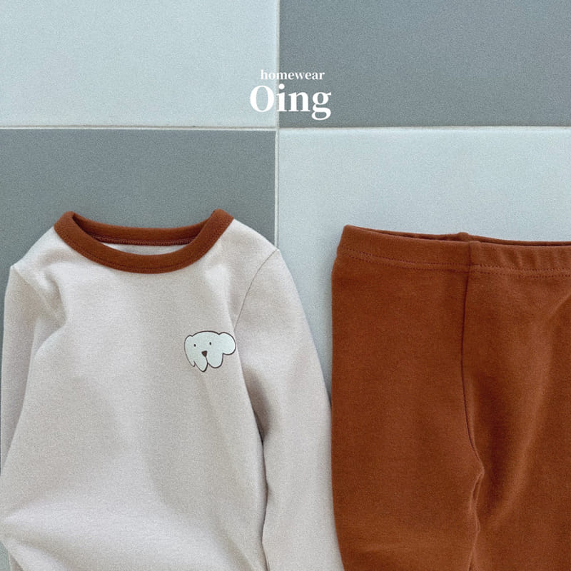 Oing - Korean Children Fashion - #kidzfashiontrend - Mong Top Bottom  Set - 10