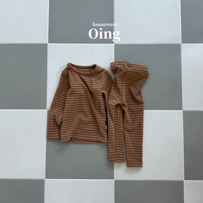 Oing - Korean Children Fashion - #magicofchildhood - Smooth Top Bottom Set - 8