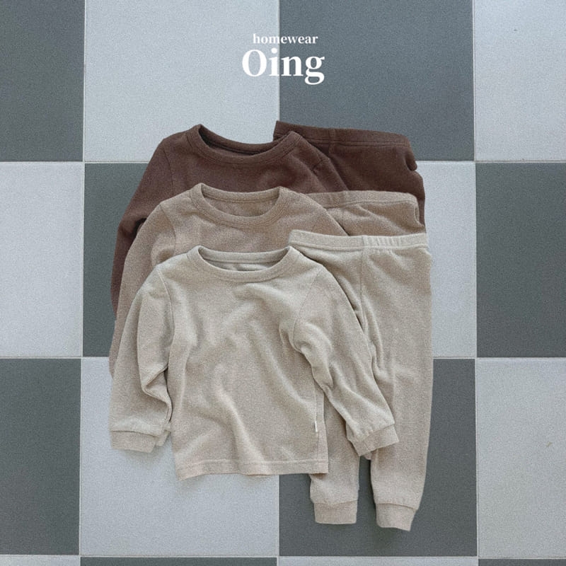 Oing - Korean Children Fashion - #magicofchildhood - Chalang Top Bottom Set