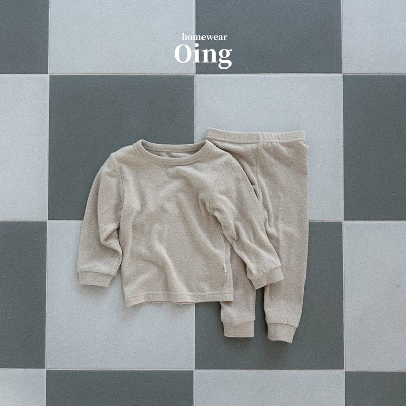 Oing - Korean Children Fashion - #minifashionista - Chalang Top Bottom Set - 2