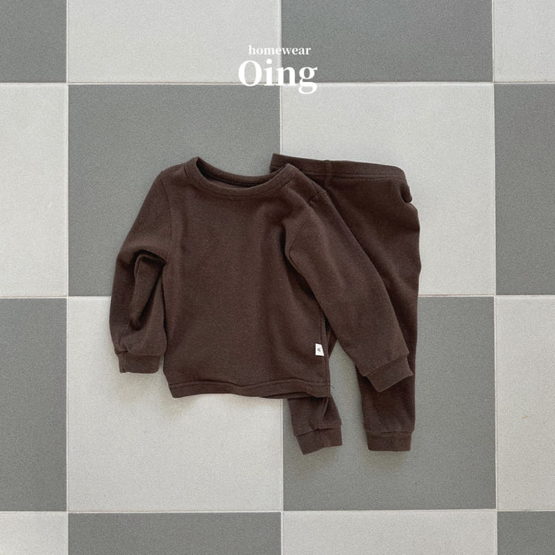 Oing - Korean Children Fashion - #stylishchildhood - Chalang Top Bottom Set - 6