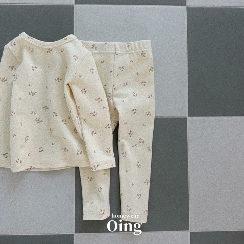 Oing - Korean Children Fashion - #toddlerclothing - Hazel Top Bottom Set - 4