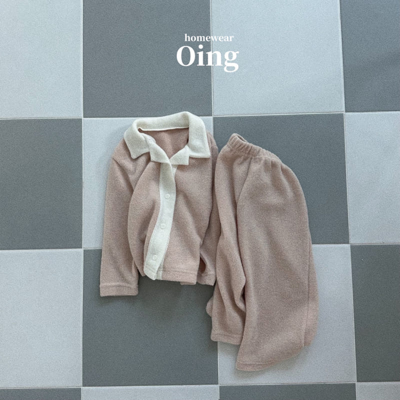 Oing - Korean Children Fashion - #todddlerfashion - Minishell Top Bottom Set - 7